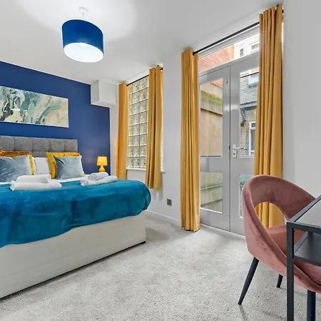 2 Bedroom Greek Street Residence - Central Leeds 아파트 리즈